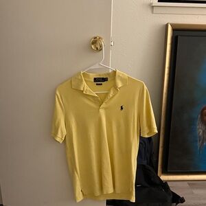 Polo by Ralph Lauren Men's Yellow Polo Shirt